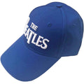 Mid Blue-White - Front - The Beatles Unisex Adult Drop T Logo Baseball Cap
