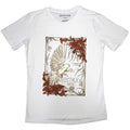 White - Front - Fleetwood Mac Womens-Ladies Dove T-Shirt