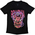 Black - Front - Polyphia Unisex Adult Skull Circle P Cotton T-Shirt