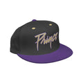 Black-Purple - Front - Prince Unisex Adult Logo And Symbol Baseball Cap