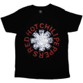 Black - Front - Red Hot Chilli Peppers Unisex Adult Scribble Asterisk T-Shirt