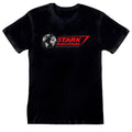 Black - Front - Marvel Comics Unisex Adult Stark Industries T-Shirt