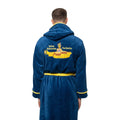 Navy Blue - Back - The Beatles Unisex Adult Yellow Submarine Dressing Gown