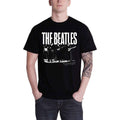 Black - Front - The Beatles Unisex Adult 1963 The Palladium T-Shirt