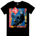Black - Front - David Bowie Unisex Adult Glass Spider Tour Back Print T-Shirt