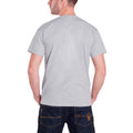 Grey - Back - The Beatles Unisex Adult Apple Logo T-Shirt