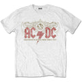 White - Front - AC-DC Unisex Adult Oz Rock T-Shirt