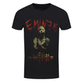 Black - Front - Eminem Unisex Adult Bloody Horror T-Shirt