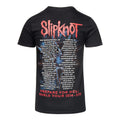 Black - Back - Slipknot Unisex Adult Prepare for Hell 2014-2015 Tour Back Print T-Shirt