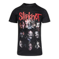 Black - Front - Slipknot Unisex Adult Prepare for Hell 2014-2015 Tour Back Print T-Shirt