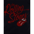 Black - Side - The Rolling Stones Unisex Adult Script Logo T-Shirt