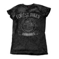 Black - Front - Ramones Womens-Ladies Forest Hills Vintage T-Shirt