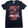 Black - Front - Motley Crue Unisex Adult Too Fast Cycle T-Shirt