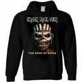 Black - Front - Iron Maiden Unisex Adult The Book Of Souls Pullover Hoodie