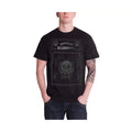 Black - Front - Motorhead Unisex Adult Stack T-Shirt