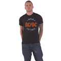 Black - Front - AC-DC Unisex Adult High Voltage T-Shirt
