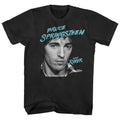 Black - Front - Bruce Springsteen Unisex Adult River 2016 T-Shirt