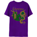 Purple - Front - Wu-Tang Clan Unisex Adult Dragon Bonsai T-Shirt