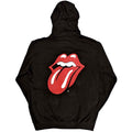 Black - Back - The Rolling Stones Unisex Adult Classic Tongue Full Zip Hoodie