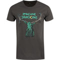Charcoal Grey - Front - Imagine Dragons Unisex Adult Elk in Stars T-Shirt