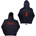 Navy Blue - Front - Slipknot Unisex Adult Back Print Logo Pullover Hoodie