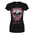 Black - Front - Metallica Womens-Ladies Wherever I May Roam T-Shirt