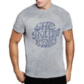 White - Back - The Rolling Stones Unisex Adult 70s Logo T-Shirt