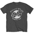Charcoal Grey - Front - The Rolling Stones Unisex Adult Tumbling Dice T-Shirt