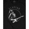 Black - Side - Eric Clapton Unisex Adult Vintage Photo T-Shirt