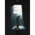Black - Side - Eminem Unisex Adult The Glow Cotton T-Shirt