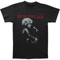 Black - Front - Bob Dylan Unisex Adult Sound Check T-Shirt