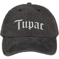 Charcoal Grey - Front - Tupac Shakur Unisex Adult Gothic Logo Baseball Cap
