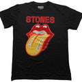 Black - Front - The Rolling Stones Unisex Adult Embellished T-Shirt