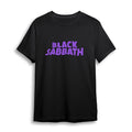 Black - Front - Black Sabbath Unisex Adult Wavy Logo Plus T-Shirt