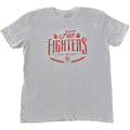 White - Front - Foo Fighters Unisex Adult 100% Organic Cotton T-Shirt