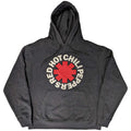 Charcoal Grey - Front - Red Hot Chilli Peppers Unisex Adult Classic Asterisk Hoodie