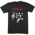 Black - Front - New York Dolls Unisex Adult Trash Cotton T-Shirt