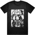 Black - Front - Korn Unisex Adult Blocks Cotton T-Shirt