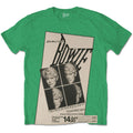 Irish Green - Front - David Bowie Unisex Adult Concert ´83 Cotton T-Shirt