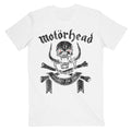 White - Front - Motorhead Unisex Adult March Or Die Cotton T-Shirt