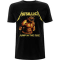 Black - Front - Metallica Unisex Adult Jump In The Fire Vintage Cotton T-Shirt