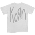 White - Back - Korn Unisex Adult Requiem Album Cotton T-Shirt
