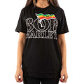 Black - Side - Bob Marley Unisex Adult Flag Logo Embellished T-Shirt
