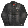 Black - Front - My Chemical Romance Unisex Adult Back Print Logo Denim Jacket