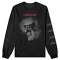 Black - Front - Gremlins Unisex Adult Graphic Print Cotton Long-Sleeved T-Shirt