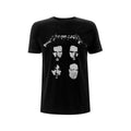 Black - Front - Metallica Unisex Adult 4 Faces Back Print Cotton T-Shirt