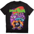 Black - Front - Space Jam Unisex Adult Monstars Homage T-Shirt