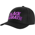 Black - Front - Black Sabbath Unisex Adult Demon Logo Baseball Cap
