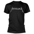 Black - Front - Metallica Unisex Adult 40th Anniversary Songs Logo T-Shirt