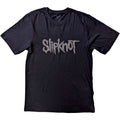 Black - Front - Slipknot Unisex Adult Logo Hi-Build T-Shirt